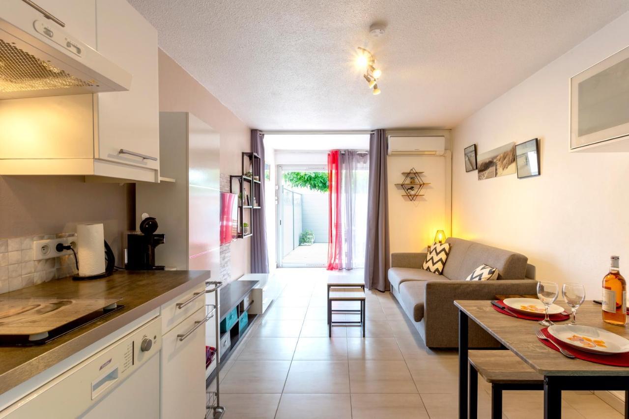 Beau Studio Avec Grande Terrasse La Grande Motte Bagian luar foto