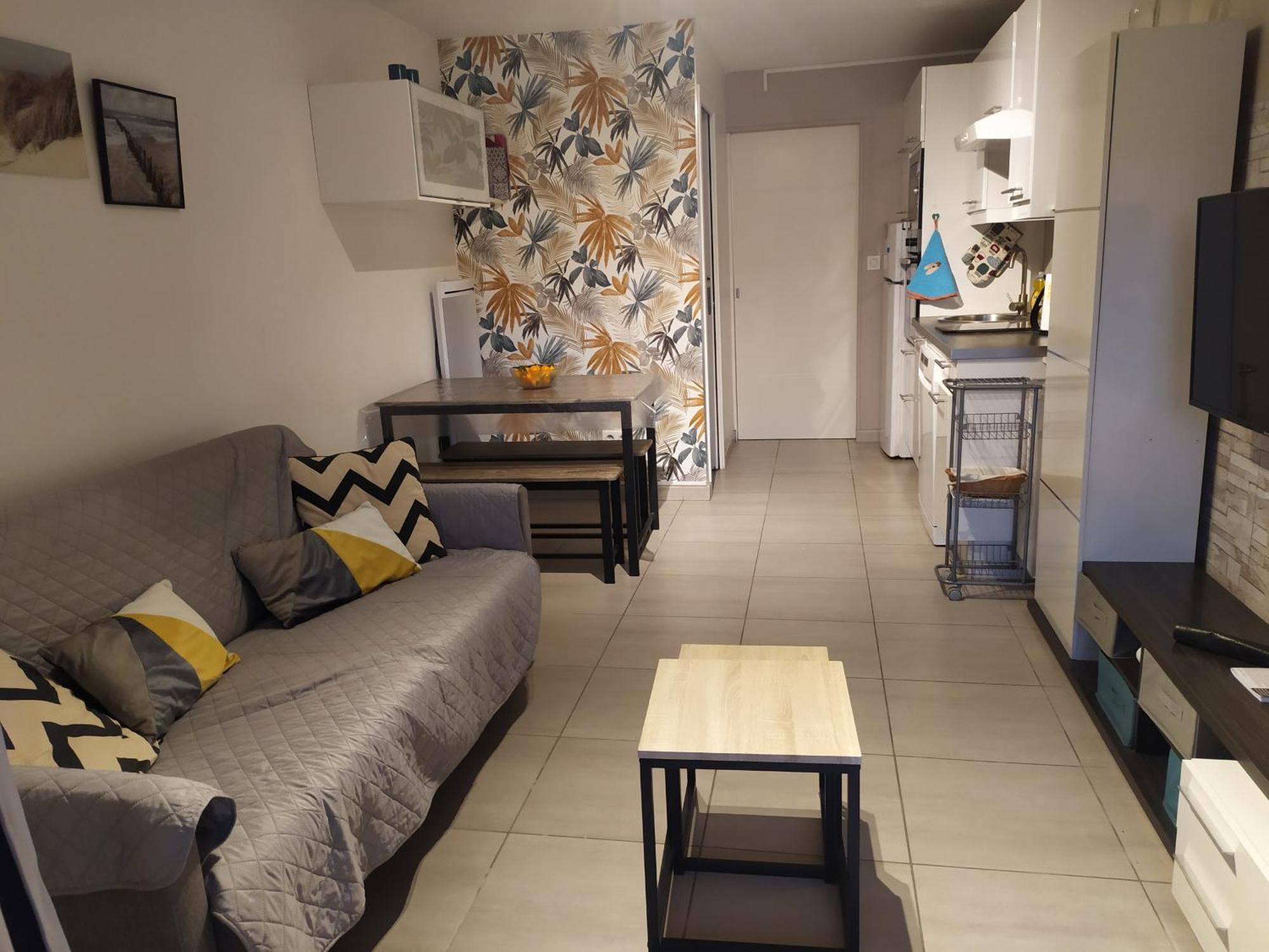 Beau Studio Avec Grande Terrasse La Grande Motte Bagian luar foto