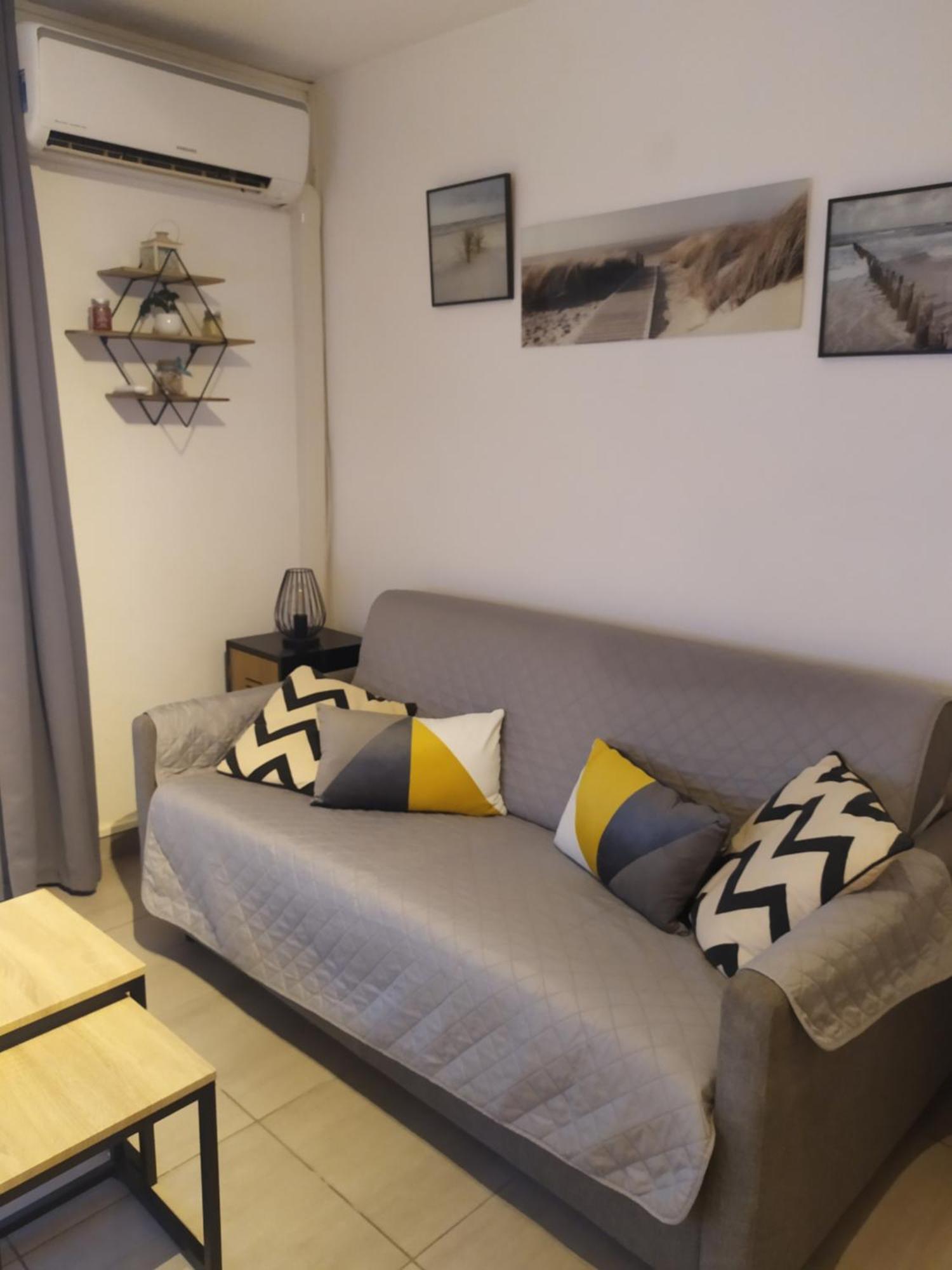 Beau Studio Avec Grande Terrasse La Grande Motte Bagian luar foto